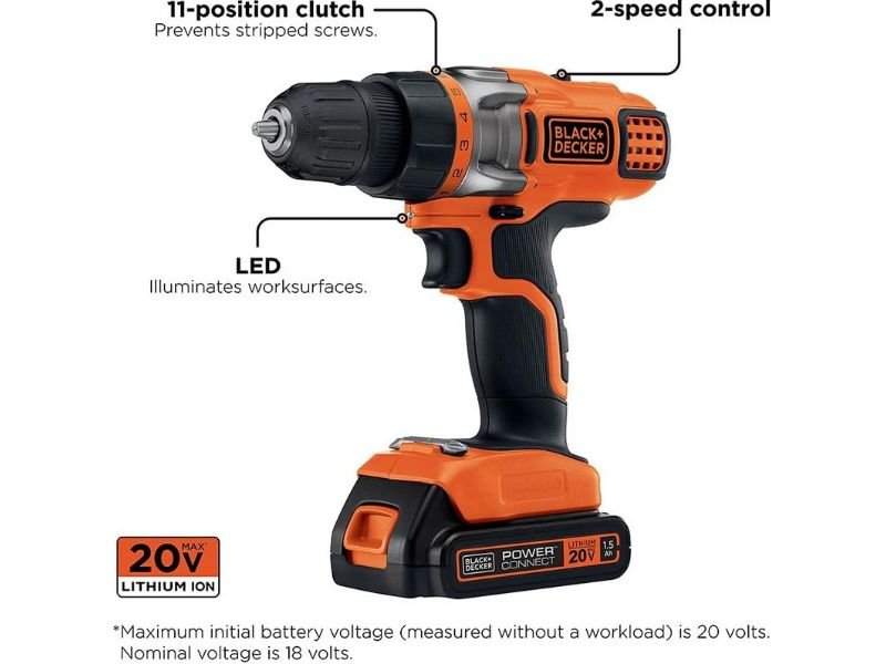 Variable-Speed Trigger Improves Drilling Control.The LDX220SB also has a variable-speed trigger.