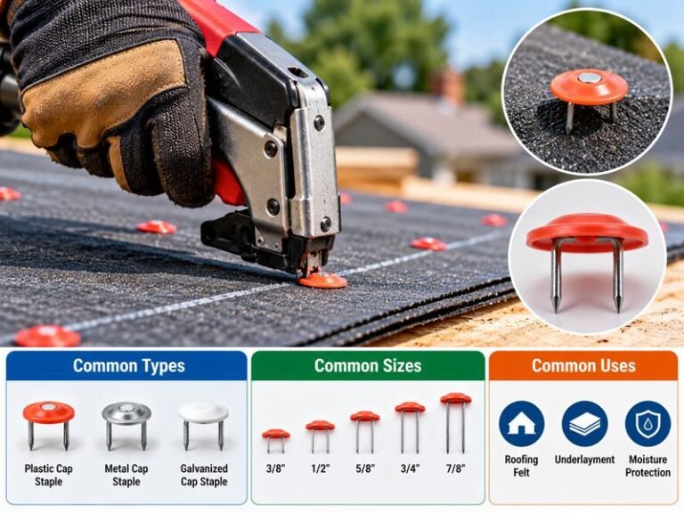 What Are Cap Staples? Cap Staplers, Uses, Types, and Sizes
