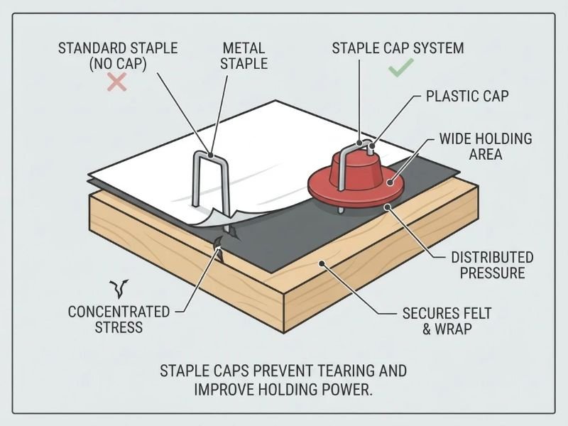 What Are Staple Caps?
