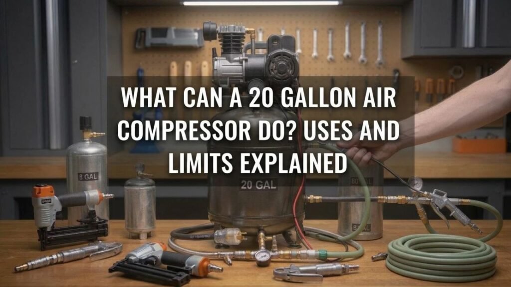 What Can a 20 Gallon Air Compressor Do? Uses and Limits Explained