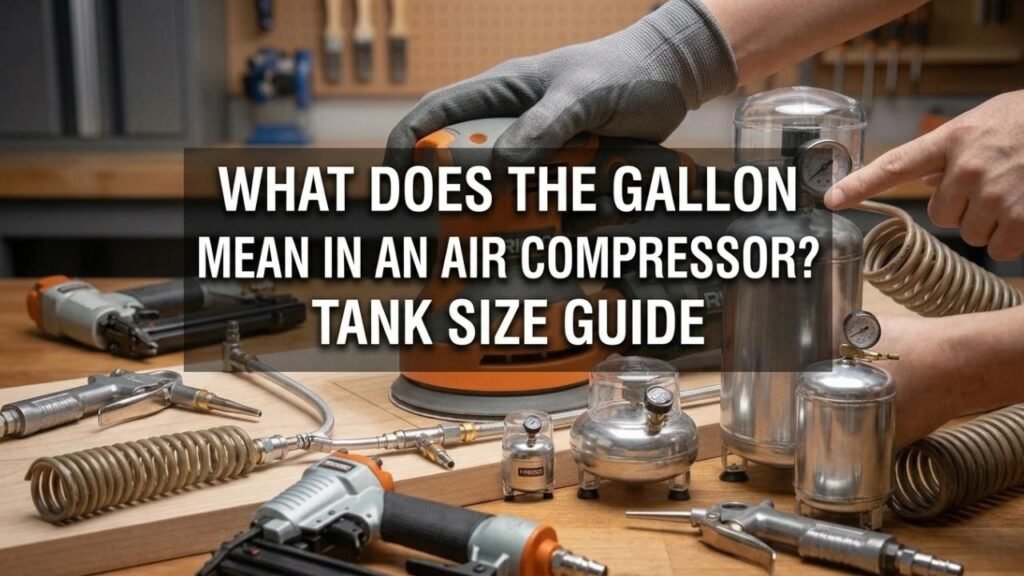 What Does the Gallon Mean in an Air Compressor? Tank Size Guide