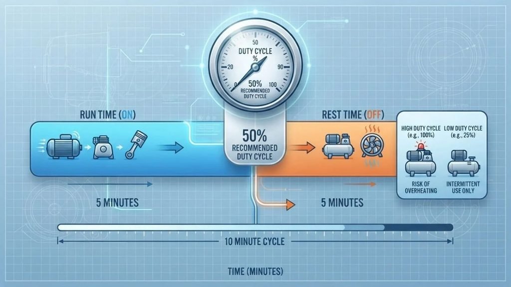 What Is Air Compressor Duty Cycle?