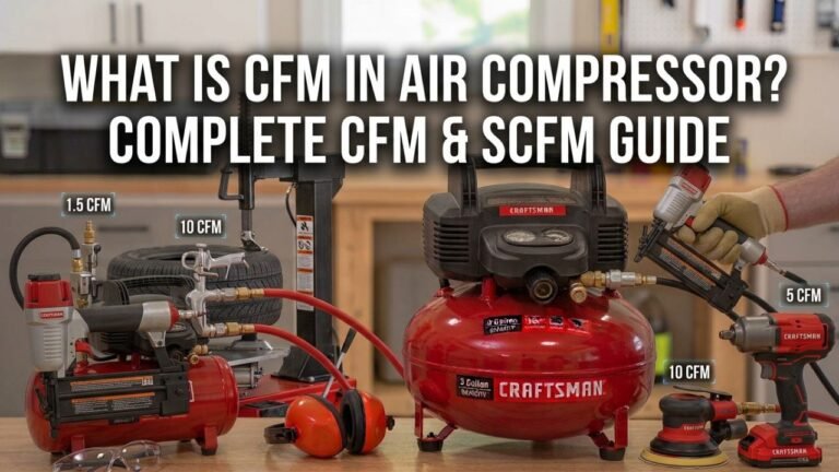 What Is CFM in Air Compressor? Complete CFM & SCFM Guide