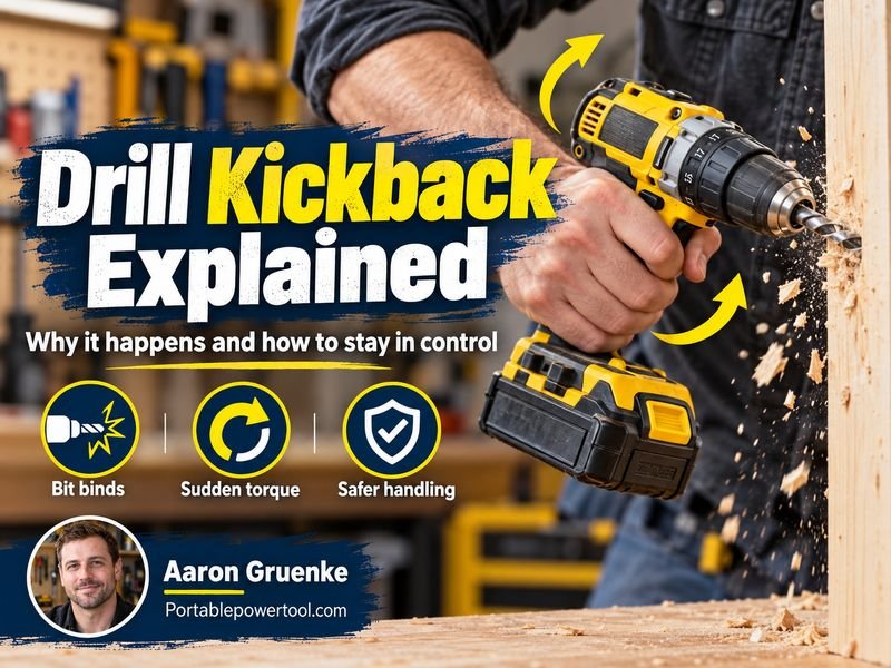 What Is Drill Kickback?