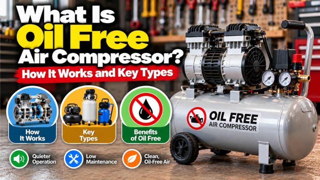 What Is Oil Free Air Compressor? How It Works and Key Types