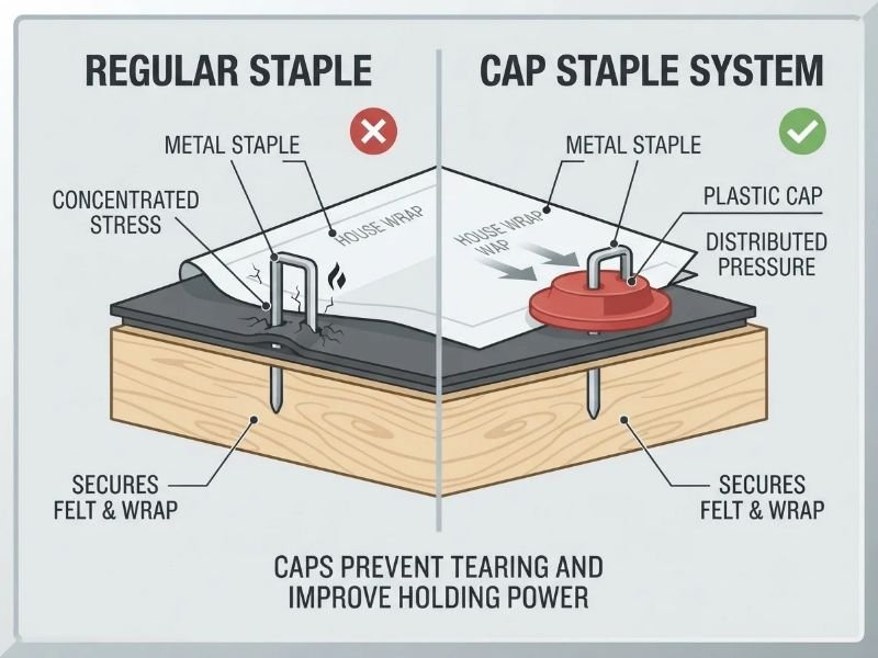 What Is the Difference Between Regular Staples and Cap Staples?