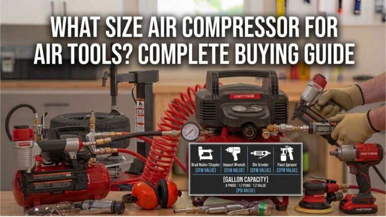 What Size Air Compressor for Air Tools? Complete Buying Guide