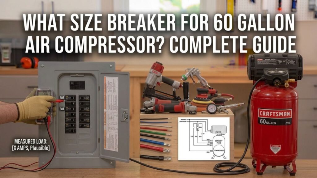 What Size Breaker for 60 Gallon Air Compressor? Complete Guide