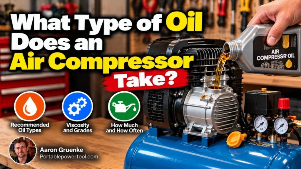 What Type of Oil Does an Air Compressor Take? Complete Guide
