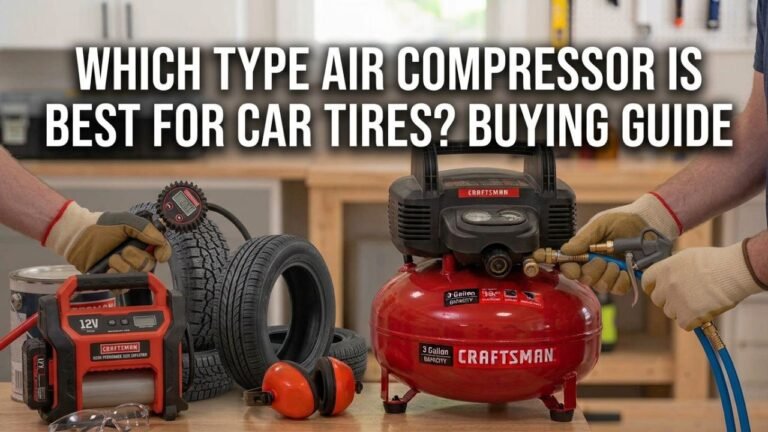 Which Type Air Compressor Is Best for Car Tires? Buying Guide