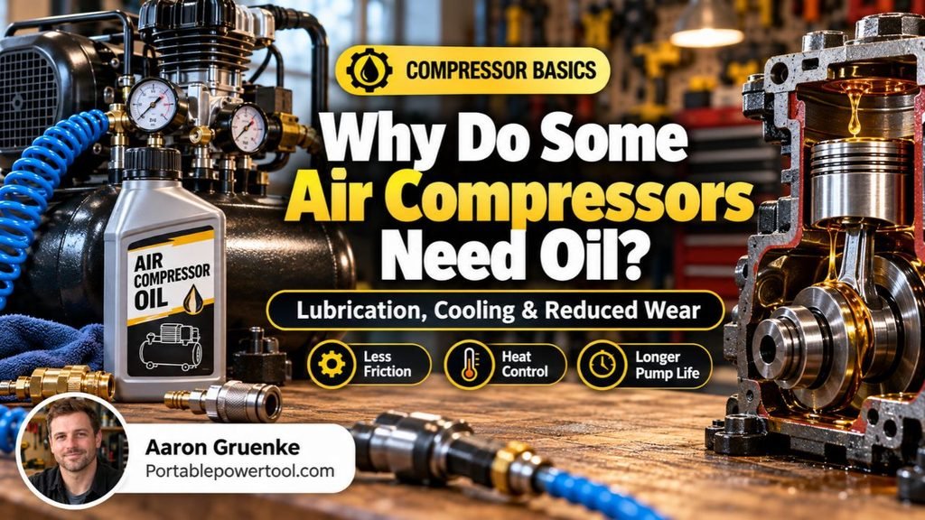 Why Do Some Air Compressors Need Oil?